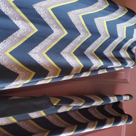 Emma & Michele Black and Gold Asymmetrical Jumpsuit - Picture 6 of 9